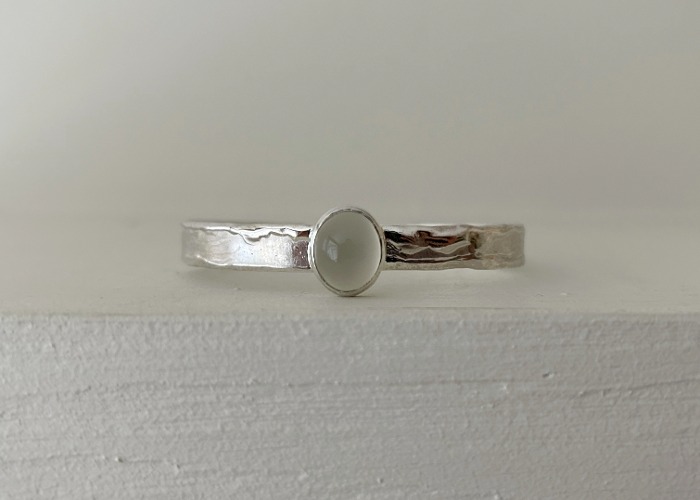 [only one] moonstone cuff