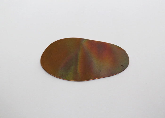 ABSTRACT FLAT COASTER 2. COPPER